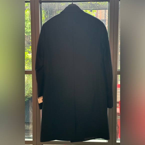 Black Michael Kors Overcoat Trench Brand New Men’s - Picture 7 of 7